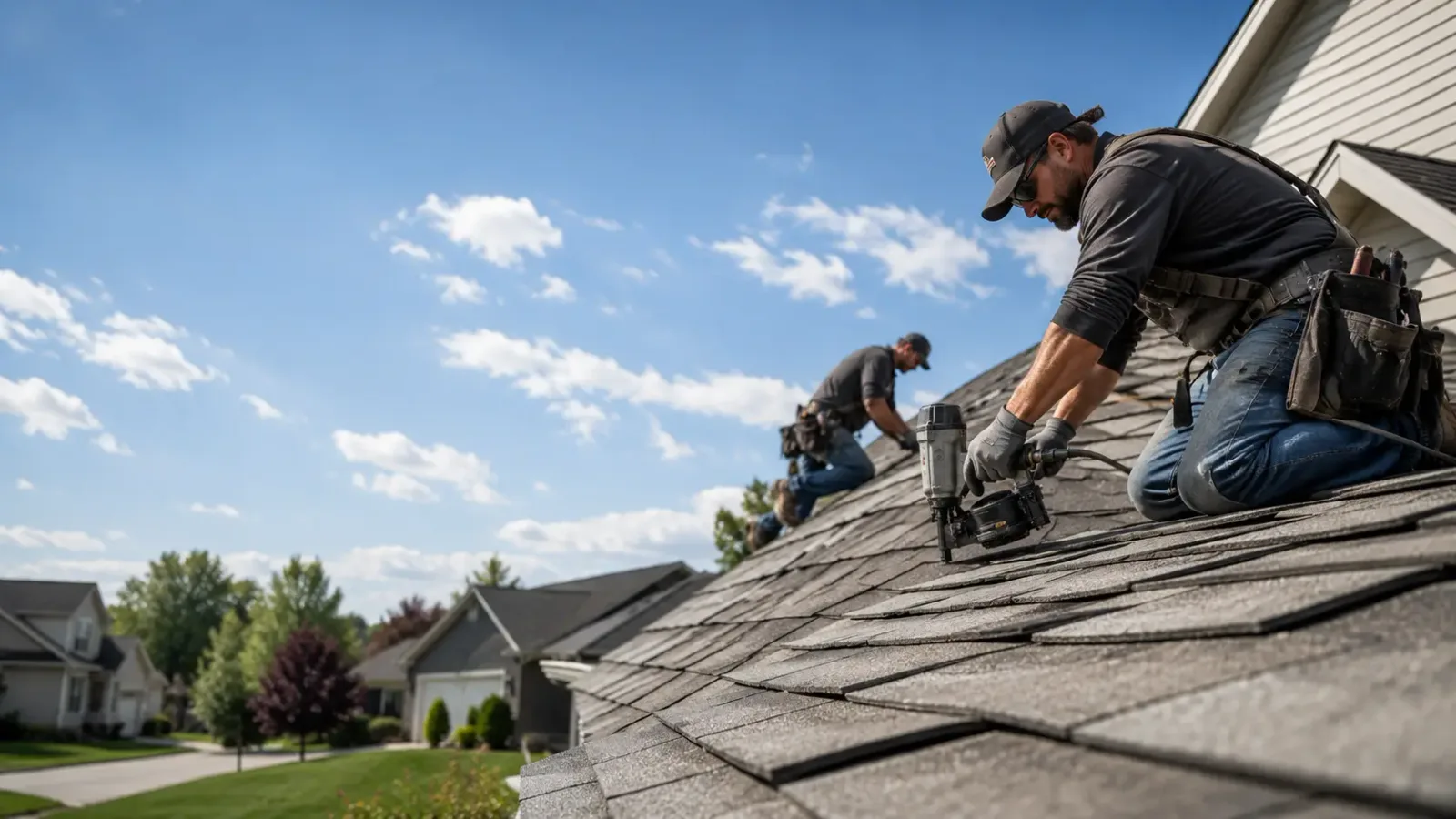 Storm Damage Roof Repair in Oakdale, IL near me